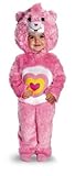 Baby Girl's Care Bears Wonderheart Bear Deluxe Costume Pink 3T-4T [並行輸入品]