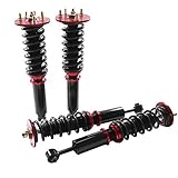 ECCPP コイルオーバーストラット スプリングショック 高さ調節可能 コイルオーバー サスペンションストラット コイル スプリングショック ストラット 2001-2003 アキュラ CL /1999-2003 アキュラ TL /1998-2002 ホンダ アコード