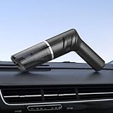 ハンディクリーナー 車用掃除機 コードレス 強力吸引 折りたたみ式 ハンディ掃除機 車 12000pa 35分間連続稼