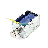 uxcell　ソレノイド電磁石　プッシュ　プル　スプリングロッド　DC　9V　6mm　400g