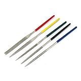 uxcell　ヤスリ　ファイルセット　トライアングル　ハーフラウンド　スクエア　フラット　2mm x 100mm　 5 in 1