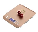 CGOLDENWALL　 10kg、1g高精度デジタル電子天秤　　家庭用　工業用　キッチン/食品ベーキング/漢方薬/茶葉/燕窩用　計量スケール　ラボラトリー　スケール 「電池別売り」 (ローズゴールド