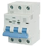 ASI NDB2-63C2-3 DIN Rail Mount Circuit Breaker UL 1077 Supplemental Protection 2 amp 3 Pole 240/480V