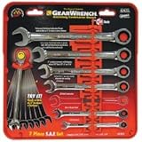 Wrench Gear Set 7pc Sae Finept by KD Tools