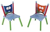 Levels of Discovery Owls Chairs (Set of 2) [並行輸入品]