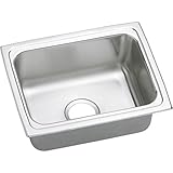 Elkay LFR2519 Gourmet Lustertone Sink, Stainless Steel by Elkay