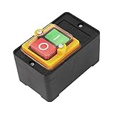 XDiscount　押しボタンスイッチ　プッシュスイッチ　切替スイッチ　380V 10A　ON/OFF　KAO-10KH