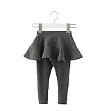 ［シューズラック］女の子　スカート付きレギンス　ガールズ　綿100％　パンツ　1-4歳　ベビー服　着回し　子供服　フレア　フリルスカート　ラブリー　春秋着　スプリング　プレゼント　キッズ衣装　速乾　吸
