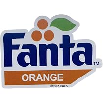 Amazon | ファンタ FANTA ステッカー Sサイズ シール デカール 耐光