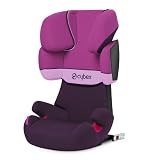 Cybex Silver Solution X-Fix Toddler Car Seat Group 2/3 (Purple Rain/ Purple) by Cybex