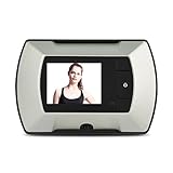VBESTLIFE　ワイヤレスドアホン　デジタルドアビューア＆ドアベル高解像度LCD　広角150°レンズ　暗視機能付　フルビームデジタルドアビューア・セキュリティ・カメラ