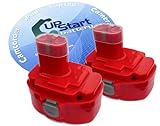 2xパック - Makita 6347D 互換バッテリー : Makita 18V 電動 工具用 バッテリー対応 (3300mAh, 18V, ニッケル水素)