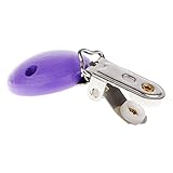 Baosity 全４色　ベビー　クリップホルダー　木製　付属品　装飾品 - 紫の