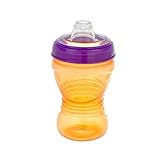 Kidisipperグリッパ300ミリリットル、オレンジ (Vital Baby) (x 4) - Vital Baby Kidisipper Gripper 300ml, Orange (Pack 