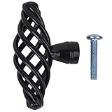 引き出し　ドアハンドル　 ハンドル ノブ　ケージスパイラルデザイン　ネジ付き　ドレッサー/タンス/キャビネット/食器棚