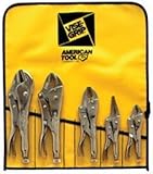 Locking Pliers 5 Pc Set 10R 10CR 7WR 6LN 5WR VGP538KB by Vise-Grip [並行輸入品]