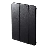 サンワサプライ(Sanwa Supply) iPad10.9インチ ソフトレザーケース(ブラック) PDA-IPAD1907BK