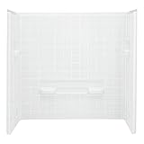 スターリング61044100すべてPro 59 " x 60 " x 31 – 1 / 2 " Vikrell Tub壁セット、 61044100-0 1