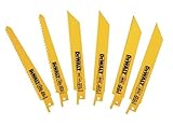 DEWALT DW4858 8 Piece Reciprocating Saw Blade Set [並行輸入品]