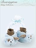 Bearington ベアリントン　Waggles Booties　ふかふかで柔らかブルーパピーブーティ/出産祝い