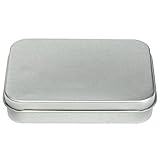 TOOGOO ( R ) Small Metal TinシルバーフリップストレージボックスケースオーガナイザーMoney Coinキャンディキー