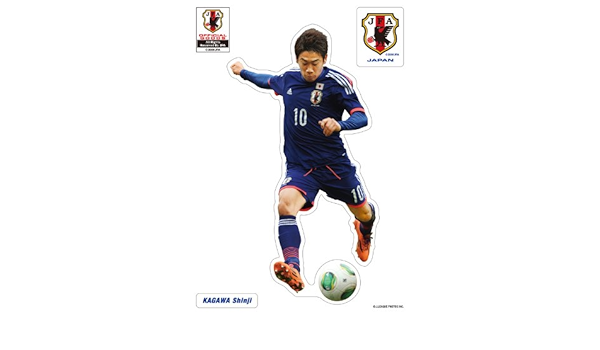 Amazon Co Jp サッカー日本代表チームモデル きゃらぺた 香川真司 S スポーツ アウトドア