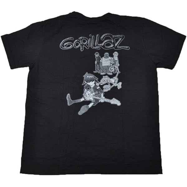 Amazon | [ジーティーエス] ゴリラズ GORILLAZ バンドTシャツ 075 (L