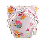 調整可能な乳児用泳ぎおむつ、ネクタイ、サイズミディアム、ピンク