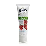 Tom's of Maine【トムズオブメイン 子供用歯磨き粉 シリーストロベリー】 【並行輸入品】