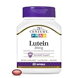 21st Century Lutein 20 mg Softgels, 60 Count by 21st Century