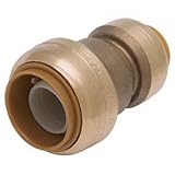 Cash AcmeU009LFASharkbite Brass Reducing Coupling-3/8"X1/2" COUPLING (並行輸入品)