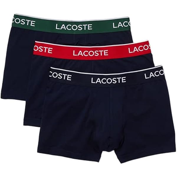 LACOSTE ショートパンツ 3色セット LACOSTE ラコステ ボクサーパンツ マルチデザイン 3パック