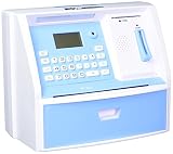 vanmengeo子おもちゃATM、お金銀行、クリスマスギフト。 ピンク
