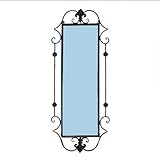 ミラー 鏡 壁掛け アイアン フレーム [幅46.5×高116cm] INK-1401100H