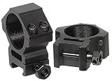 UTG ACCUSHOT 30mm/2PCs Medium Profile Picatinny/Weaver Rings[RGWM-30M4]
