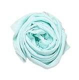 COMVIP 子供 キッズ 女の子 男の子 秋冬 暖かい 無地 カジュアル 防寒 マフラー スヌード 薄型 ロング スカーフ スヌード ネックウォーマー ブルー C