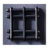 ニックス 金具 アルミ製金具一式 アルマイト加工 ALU-LB ブラック ロングタイプ