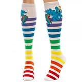 My Little Pony Rainbow Dash Stripes Knee High Socks