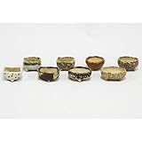 信楽焼 泰仙ミニ鉢　8点アソート 1168 ／小品盆栽鉢