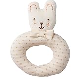 日本製　オーガニックコットン　うさぎ　にぎにぎドーナツ　Amorosa mamma　アモローサマンマ