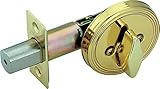 Legend 809065 Keyless Dead latch, US3 Polished Brass Finish [並行輸入品]