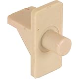 prime-line製品U 9296 Nシェルフサポートペグ、1 / 4 in。直径、プラスチック、アーモンド（8パック）、