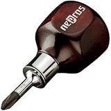 【KTC】 ネプロス 木柄スタッビドライバ（クロス） ［型番:ND3PS-2]