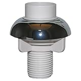 LASCO 08-1509 Faucet Chrome and White Hose Guide [並行輸入品]