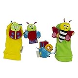 Lamaze Gardenbug Footfinder & Wrist Rattle Set [並行輸入品]