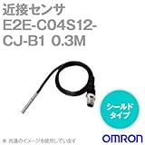オムロン(OMRON) E2E-C04S12-CJ-B1 0.3M　近接センサ シールドタイプ 0.3m ( φ4・検出距離1.2mm) (直流3線式) ( PVC(耐油)) ( PNP出力) NN