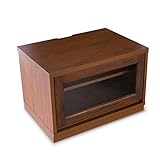 LOWYA （ロウヤ） テレビ台 ラック 収納 国産 天然木 選べる幅 カスタマイズ可能 可動棚 コードスリット おしゃれ フラップタイプ 幅60cm ウォルナット 新生活