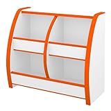 【花夢偉】(KAMUY)おもちゃばこ レギュラー 幅65cm ベビーから安心!!低ホルムアルデヒドを実現！ (オレンジ)