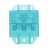 B Baosity 防水カバー　 　 交換性　便利性　2x1 Diseqcスイッチ　1アウトプット　2サテライト　2x1