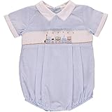 Carriage Boutique SHIRT ベビー・ボーイズ US サイズ: 9 Months カラー: ブルー